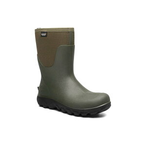 yz {OX Y u[cECu[c V[Y Bogs Classic Seamless Mid Men's Waterproof Boots Dark Green