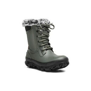 yz {OX fB[X u[cECu[c V[Y Bogs Arcata Trek Dots Women's Winter Boots Dark Green