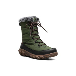 yz {OX fB[X u[cECu[c V[Y Bogs Cedar Women's Lace-Up Quilted Boots Cargo