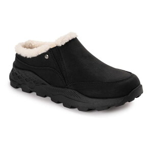 yz NNX fB[X T_ V[Y MUK LUKS Whitley Women's Slip-On Mules Black