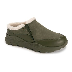 yz NNX fB[X T_ V[Y MUK LUKS Whitley Women's Slip-On Mules Olive