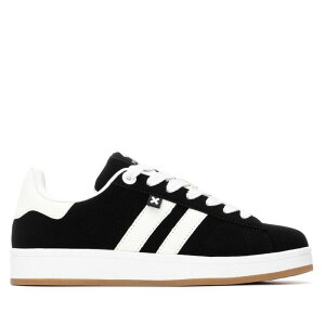 LV^C fB[X V[Y Xj[J[ XG[h XTI Women'suede Casual Sneakers 144545 Black ubN