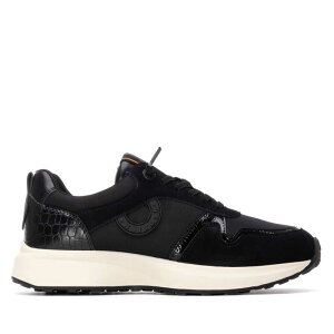 ���t���b�V�� ���f�B�[�X �V���[�Y �X�j�[�J�[ Refresh Women's Casual Sneakers 172942 Black �u���b�N