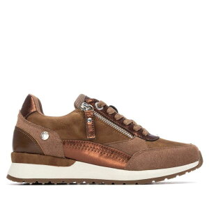 tbV fB[X V[Y Xj[J[ Refresh Women's Casual Sneakers 172959 Camel L