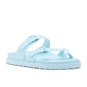 yz }bfK[ fB[X T_ V[Y madden girl Maui Women's Slip-On Sandals Blue