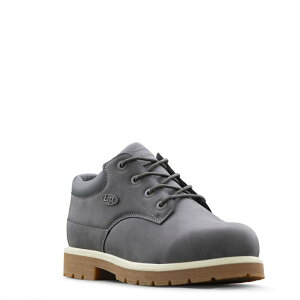 yz OY Y u[cECu[c V[Y Lugz Drifter Lo LX Men's Water Resistant Ankle Boots Charcoal Steel Grey