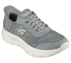�X�P�b�`���[�Y ���f�B�[�X �V���[�Y �X�j�[�J�[ Skechers Hands Free Slip-ins GO WALK Flex Grand Entry Women's Athletic Shoes Grey �O���[