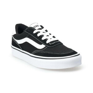 oY fB[X V[Y Xj[J[ Vans Brooklyn Women'shoes Black White zCg