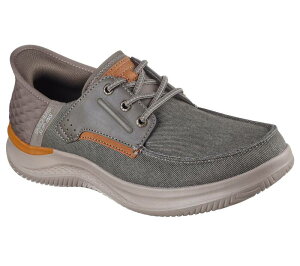 �X�P�b�`���[�Y �����Y �V���[�Y �X�j�[�J�[ �����b�N�X�t�B�b�g Skechers Hands Free Slip-ins Relaxed Fit Hasting Niko Men'shoes Brown �u���E��