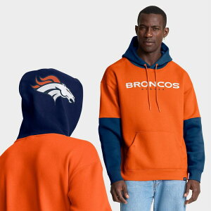 �t�@�i�e�B�N�X �����Y �g�b�v�X T�V���c �p�[�J�[ Men's Fanatics Orange Denver Broncos Helmet Pullover Hoodie Den Orange �I�����W