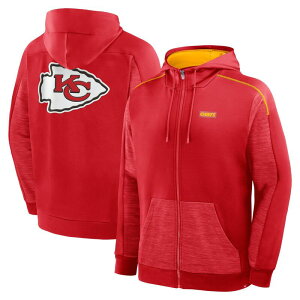 �t�@�i�e�B�N�X �����Y �g�b�v�X T�V���c �_�E�� �p�[�J�[ Men's Fanatics Red Kansas City Chiefs Checkdown Pass Full-Zip Hoodie Chf Red ���b�h