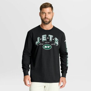�t�@�i�e�B�N�X �����Y �g�b�v�X T�V���c Men's Fanatics Black New York Jets Hometown Sweep Legacy Long Sleeve T-Shirt Jet Black �u���b�N