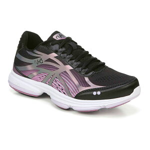 ���C�J ���f�B�[�X �V���[�Y �X�j�[�J�[ �v���X�T�C�Y Ryka Devotion Plus 3 Women's Walking Shoes Black �u���b�N