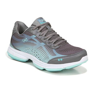 ���C�J ���f�B�[�X �V���[�Y �X�j�[�J�[ �v���X�T�C�Y Ryka Devotion Plus 3 Women's Walking Shoes Quiet Gray �O���[