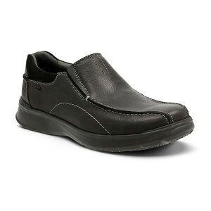 N[NX Y V[Y Xb|E[t@[ ClarksR Cotrell Step Men's Loafers Black Oily ubN