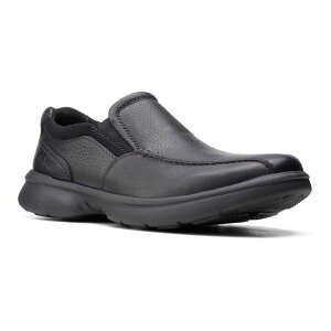 N[NX Y V[Y Xb|E[t@[ ClarksR Bradley Step Men's Loafers Black ubN