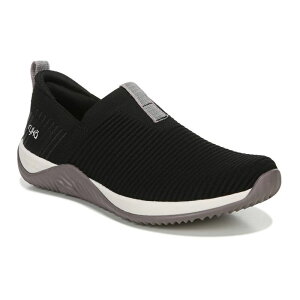 CJ fB[X V[Y Xj[J[ jbg Ryka Echo Knit Women'slip-on Sneakers Black ubN
