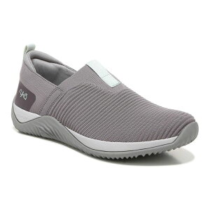 yz CJ fB[X Xj[J[ V[Y Ryka Echo Knit Women's Slip-on Sneakers Gray Sky