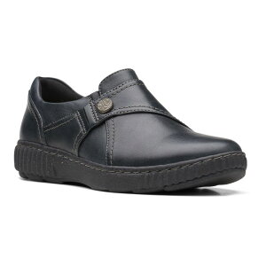 yz N[NX fB[X T_ V[Y ClarksR Caroline Pearl Women's Leather Slip-On Shoes Black Leather