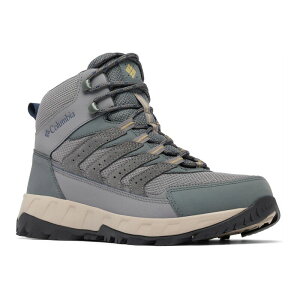 �R�����r�A �����Y �V���[�Y �X�j�[�J�[ �u�[�c Columbia Strata Men's Waterproof Hiking Boots City Gray Savory �O���[