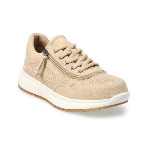 yz r[tbgEFA fB[X Xj[J[ V[Y BILLY Footwear Women's Suede Comfort Jogger Shoes Tan