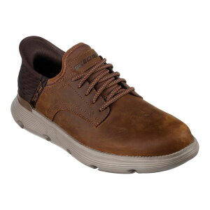 yz XPb`[Y Y IbNXtH[h V[Y Skechers Hands Free Slip-insR Garza Gervin Men's Shoes Dark Brown