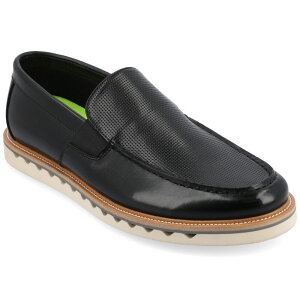 yz oX Y Xb|E[t@[ V[Y Vance Co. Dallas Men's Tru Comfort Foam Slip-On Loafers Black
