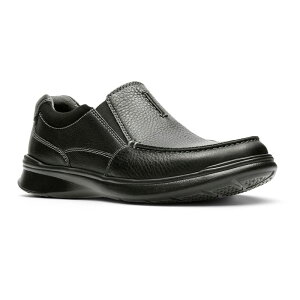 N[NX Y V[Y Xb|E[t@[ ClarksR Cotrell Free Men's Loafers Black Oily ubN
