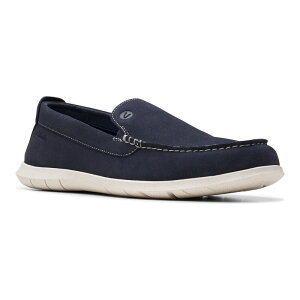 N[NX Y V[Y Xb|E[t@[ XG[h ClarksR Flexway Step Men'suede Shoes Navy lCr[