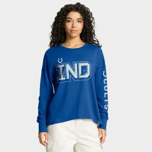 yz t@ieBNX fB[X TVc gbvX Women's Fanatics Royal Indianapolis Colts Hometown Legacy Long Sleeve T-Shirt Clt Blue