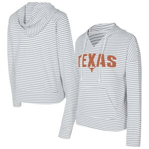 �A���u�����f�b�h ���f�B�[�X �g�b�v�X T�V���c V�l�b�N �p�C�� �p�[�J�[ Unbranded Men's Conceptsport White/Gray Texas Longhorns French Terry Striped V-Neck Pullover Hoodie Tex White �z���C�g
