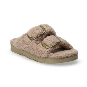 yz \m} fB[X T_ V[Y Sonoma Goods For Life Jinni Two Band Women's Slip-On Sandals Tan