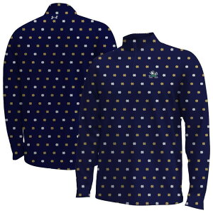 �A���_�[�A�[�}�[ �����Y �g�b�v�X T�V���c Men's Under Armour Navy Notre Dame Fighting Irish Gameday Armourfuse Half-Zip Top Ntd Navy �l�C�r�[