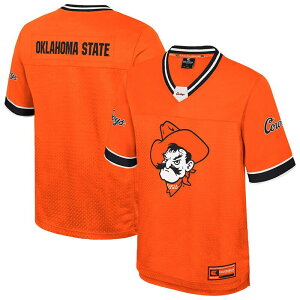 �R���V�A�� �����Y �g�b�v�X T�V���c �W���[�W�[ Men's Colosseum Orange Oklahoma State Cowboys Nothing Buthe Hits Football Jersey Oks Orange �I�����W
