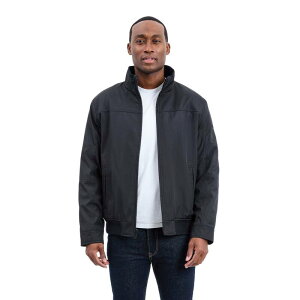yz htHO Y WPbgEu] AE^[ Men's London Fog Poly Bonded Sherpa Lined Bomber Jacket Black