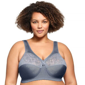 �O���}���C�Y ���f�B�[�X �A���_�[�E�F�A �u���W���[ Glamorise MagicLift Original Full-Figure Wirelessupport Bra 1000 Folkstone Gray �O���[