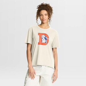 �t�@�i�e�B�N�X ���f�B�[�X �g�b�v�X T�V���c Women's Fanatics Cream Denver Broncos Dove Legacy T-Shirt Den Beige �x�[�W��