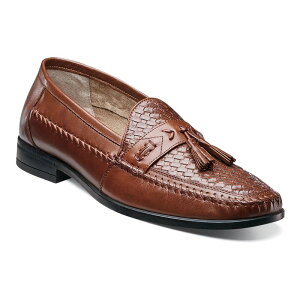 yz mubV Y Xb|E[t@[ V[Y Nunn BushR Strafford Woven Menfs Slip-on Tassel Loafer Cognac