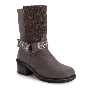 ���N���N�X ���f�B�[�X �V���[�Y �u�[�c�E���C���u�[�c �A���N�� MUK LUKS Aryalice Women's Ankle Boots Gray �O���[