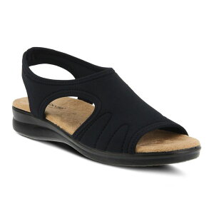 yz tNTX fB[X T_ V[Y Flexus by Spring Step Nyaman Women's Slip-on Sandals Black