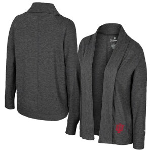 yz RVA fB[X jbgEZ[^[ AE^[ Women's Colosseum Charcoal Indiana Hoosiers Dash Cardigan Ind Charco