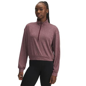 �A���_�[�A�[�}�[ ���f�B�[�X �A�E�^�[ �W���P�b�g�E�u���]�� Women's Under Armour Motion Lounge Zip Top Dark Maroon �}���[��
