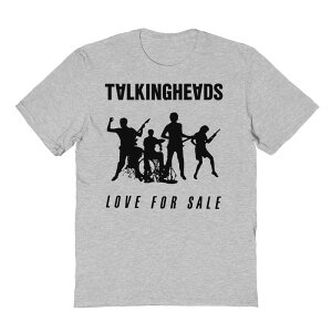 �A�j���L�����N�^�[ �����Y �g�b�v�X T�V���c �O���t�B�b�N Licensed Character Men's Talking Heads Love For Sale Graphic Tee Sport Gray �O���[