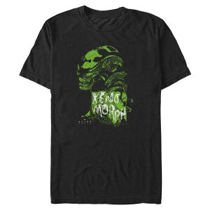 �A�j���L�����N�^�[ �����Y �g�b�v�X T�V���c �g�[�� �O���t�B�b�N Licensed Character Big & Tall Alien Earth Xenomorph Profile Poster Graphic Tee Black �u���b�N