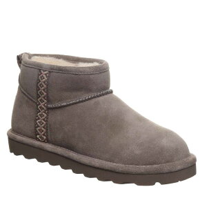 �x�A�p�E ���f�B�[�X �V���[�Y �u�[�c�E���C���u�[�c �X�G�[�h �A���N�� Bearpaw Shorty Deco Women'suede Ankle Boots Morel