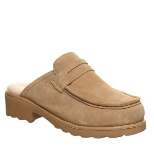 xApE fB[X V[Y T_ q[ Bearpaw Patricia Women's Heeled Slippers Iced Coffee R[q[