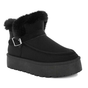 �����h�����O ���f�B�[�X �V���[�Y �u�[�c�E���C���u�[�c �A���N�� London Rag Linka Women's Pin Buckle Detail Ankle Boots Black �u���b�N