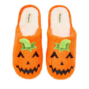 �f�B�A�t�H�[���Y ���f�B�[�X �V���[�Y �T���_�� �I�[�v���o�b�N Dearfoams Halloween Women's Open Back Scuff Slippers Mandarin