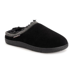 yz NNX Y T_ V[Y MUK LUKS Gabriel Men's Slip-On Clog Slippers Black