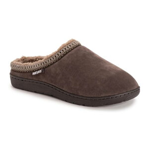 yz NNX Y T_ V[Y MUK LUKS Gabriel Men's Slip-On Clog Slippers Taupe
